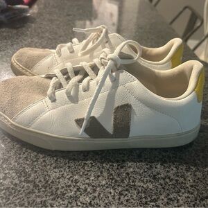 Veja sneakers with suede front part